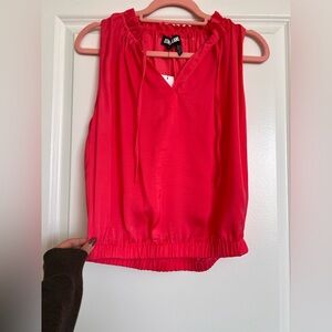 DKNY Jeans Bright Pink Blouse